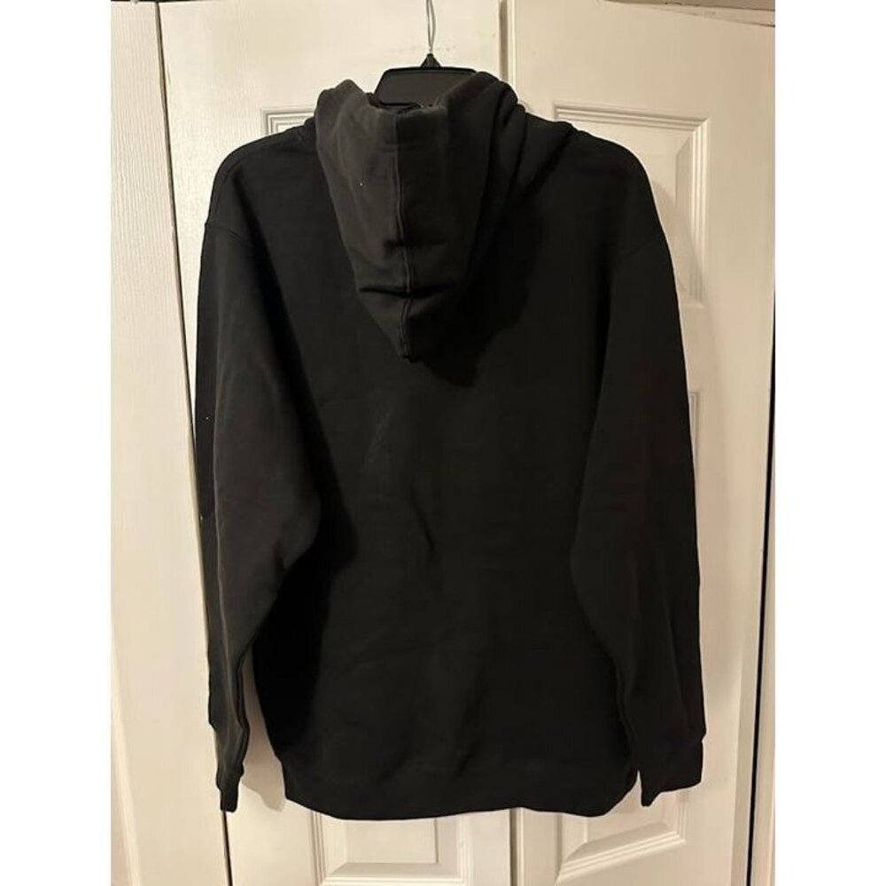 Boston Celtics White Brown Tatum Porzingis Mens Size L Black Sweatshirt Hoodie - Picture 4 of 4